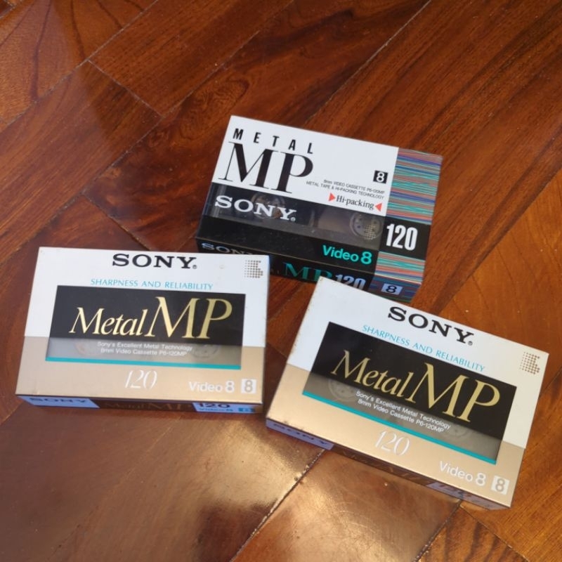 全新-未開封 SONY METAL MP卡帶 （3個）