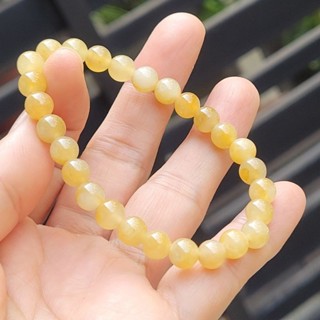 嗨，寶貝銀飾珠寶* 翡翠飾品☆保證A貨 緬甸玉A貨 冰種飄黃翡 蜜糖黃翡翠手鍊 珠鍊