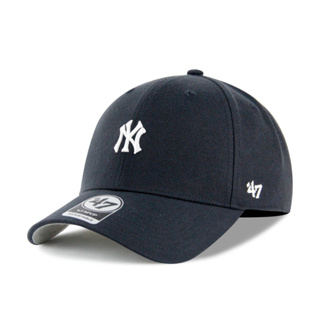 【47 brand】MLB NY 紐約 洋基 丈青色 小標 硬版 老帽 棒球帽 穿搭 潮流【ANGEL NEW ERA】