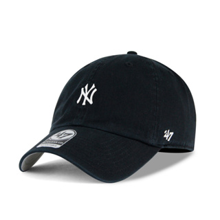【47 brand】MLB NY 紐約 洋基 經典黑 小標 軟板 老帽 棒球帽 穿搭 潮流【ANGEL NEW ERA】
