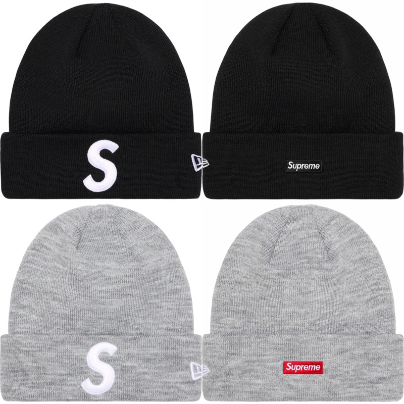 Supreme x New Era Beanie S Logo Pink FW23 - Buy and Sell – SOLE