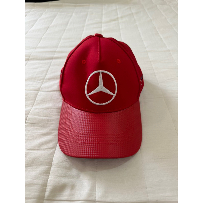 全新品 賓士 Benz棒球帽 紅色 單一尺寸