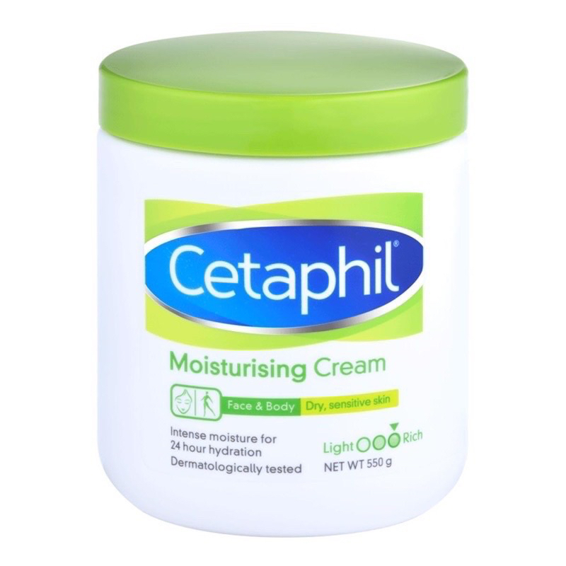 COSTCO Cetaphil 舒特膚 長效潤膚乳霜 潤膚面霜身體乳 溫和潤膚乳霜大白罐 550g正品推薦