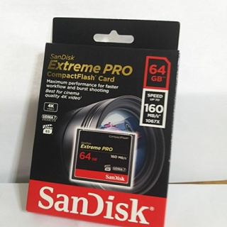 現貨實拍 SanDisk Extreme Pro CF 64GB 64G 160MB 記憶卡 公司貨