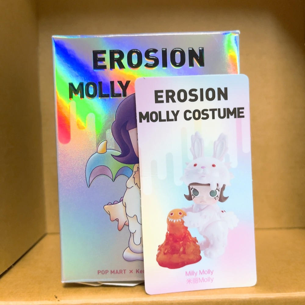 -出清特價-MOLLY X大久保 米麗MOLLY 確認款 未拆袋僅拆盒 MOLLY 泡泡瑪特 大久保 POPMART