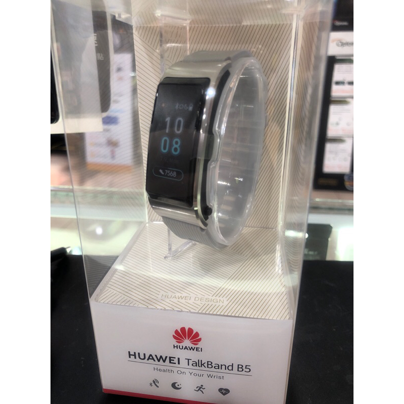 出清品!《送環保吸管組》第三家❤■【華為HUAWEI】華為TalkBand B5 智慧手環 (藍芽耳機+手環)二合一