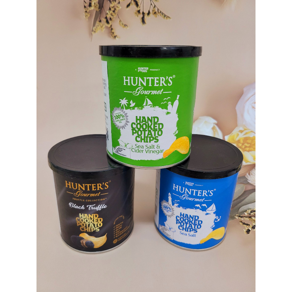 亨特 手工洋芋片 Hunter's Gourmet 海鹽味/海鹽&amp;醋味/黑松露味 40克 滿99元才出貨(不包含運費)