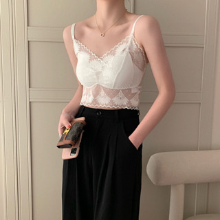 內衣無鋼圈 小可愛 胸墊背心 bra 細肩背心 免穿內衣 女裝 春夏 乳膠薄杯｜KR.S｜臺灣賣家 快速出貨｜2064#