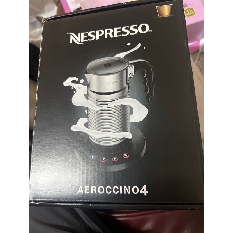 Nexpresso咖啡出品的打奶泡機（可加溫功能）Aeroccino4 在新光三越專櫃購回 全新未用