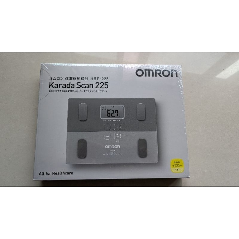 Omron 體脂計 HBF-225 黃色