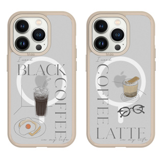 【TOYSELECT】咖啡系系列極光霧透MagSafe iPhone手機殼
