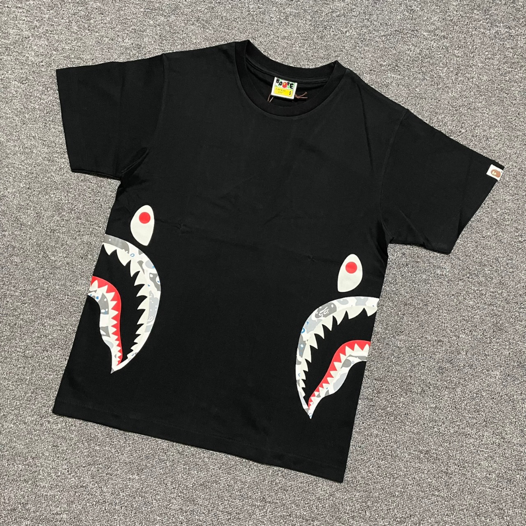 HT歐美精品✅Bape 雙身款夜光鯊魚 短袖