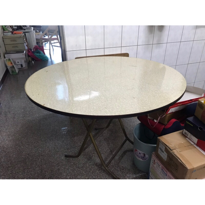 折疊圓桌、餐桌3尺半