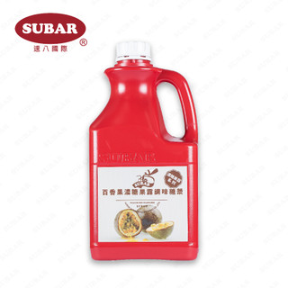 【速八食品】百香果濃糖果露調味糖漿 SUBAR PASSION FRUIT FLAVORED SYRUP【附發票】