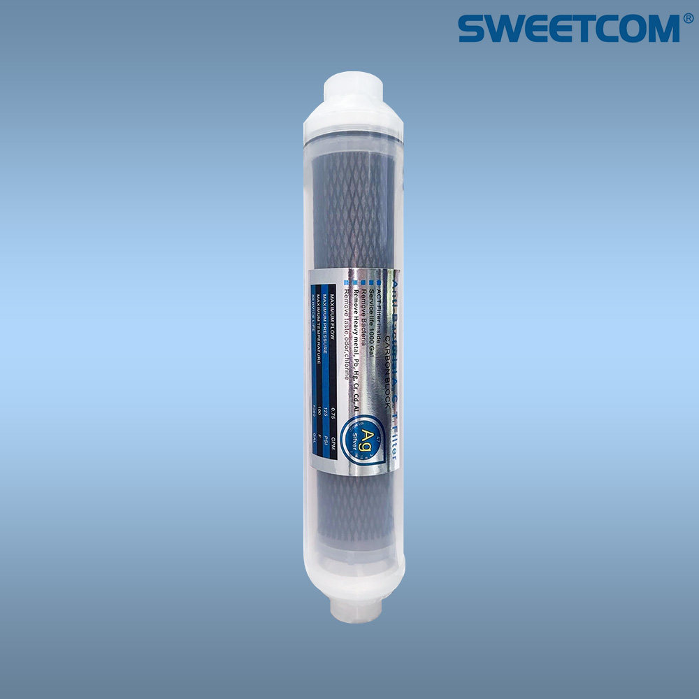 【思維康SWEETCOM】小T33 ACT奈米銀銅鈦活性炭濾芯 (內置美國KX活性炭棒)