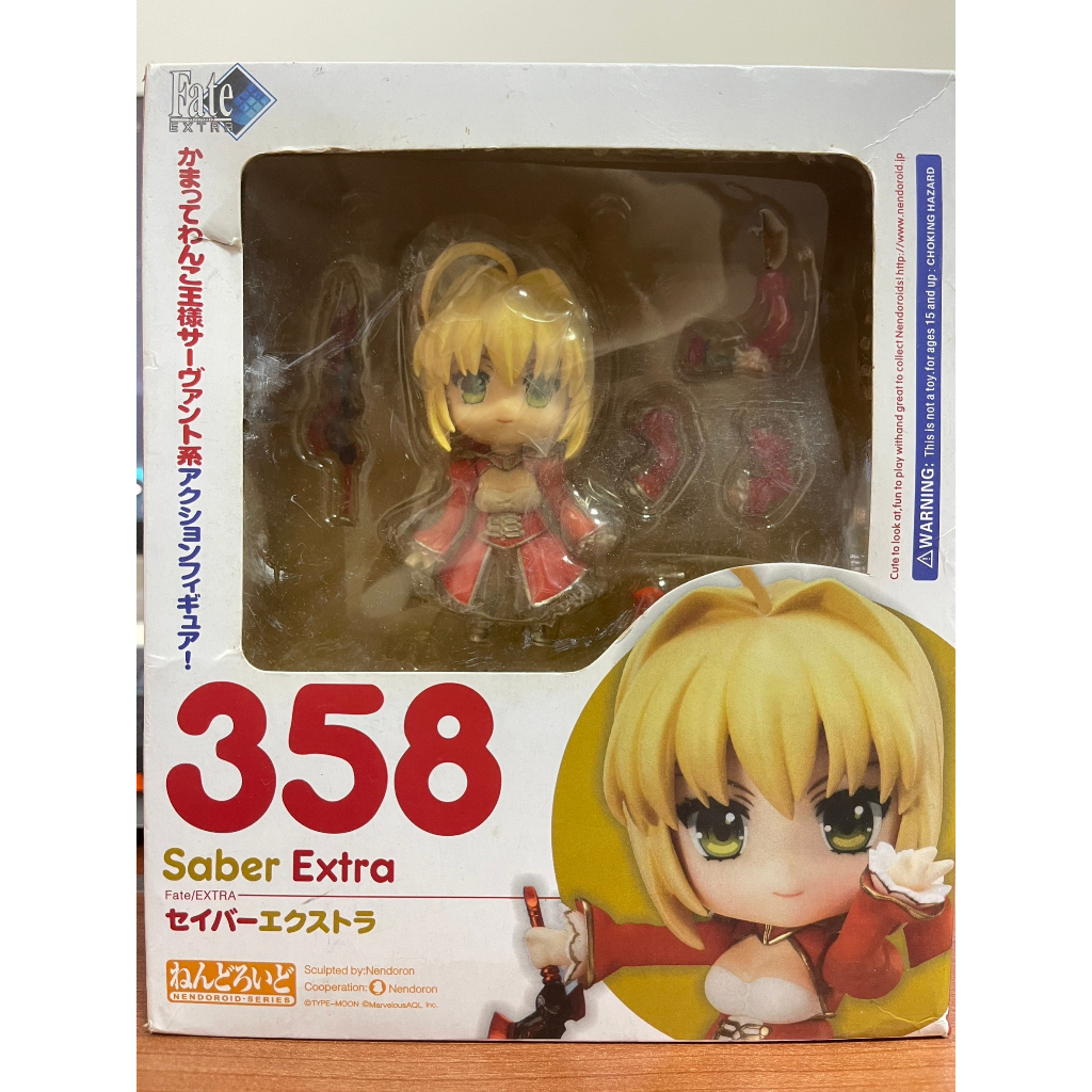 FATE SABER EXTRE 尼祿 358黏土人