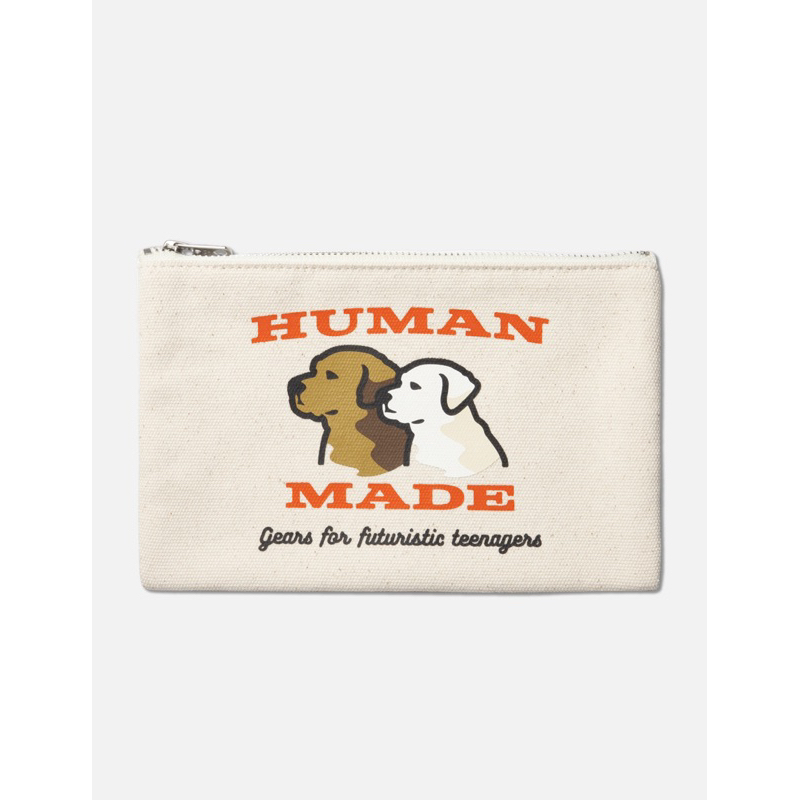 HUMAN MADE BANK POUCH 手拿包 帆布包 白/黑/橄欖綠 預購中