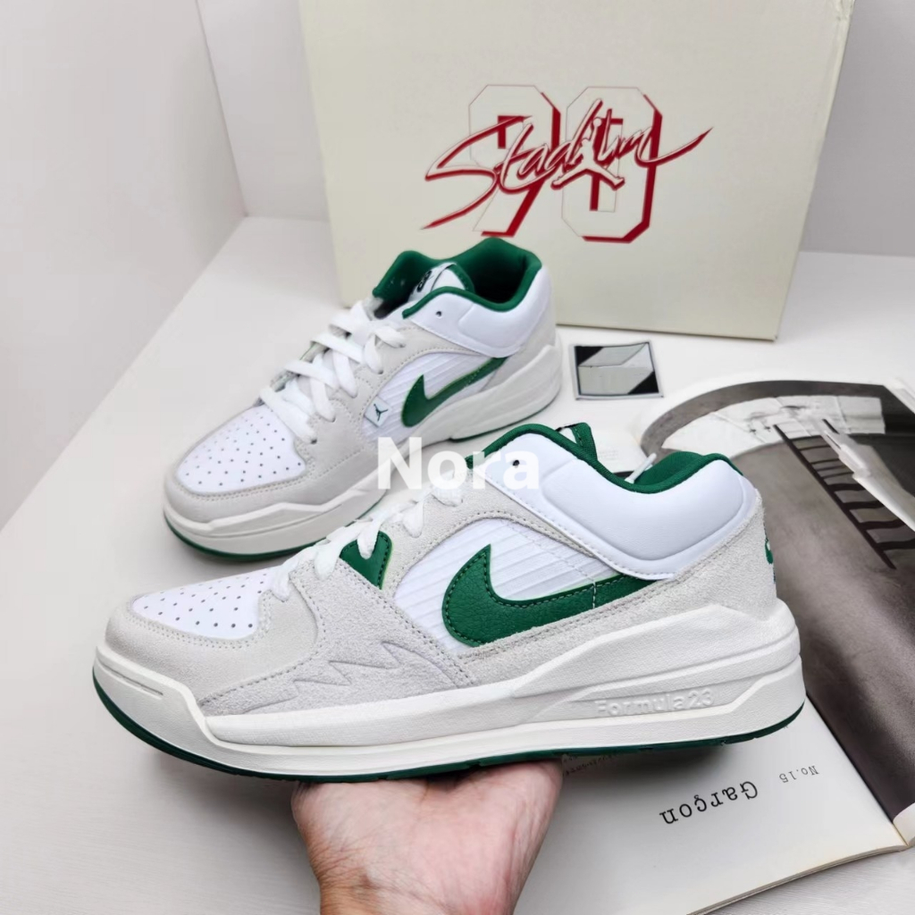 Nike Air Jordan 1 Stadium 90 "Pine Green" 白 綠 休閒鞋 DX4397-103