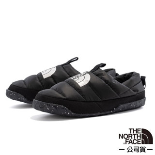 【The North Face】男 輕便保暖耐久抓地休閒鞋 保暖鞋 拖鞋 羽絨鞋/550蓬鬆度羽絨填充 黑 5G2F