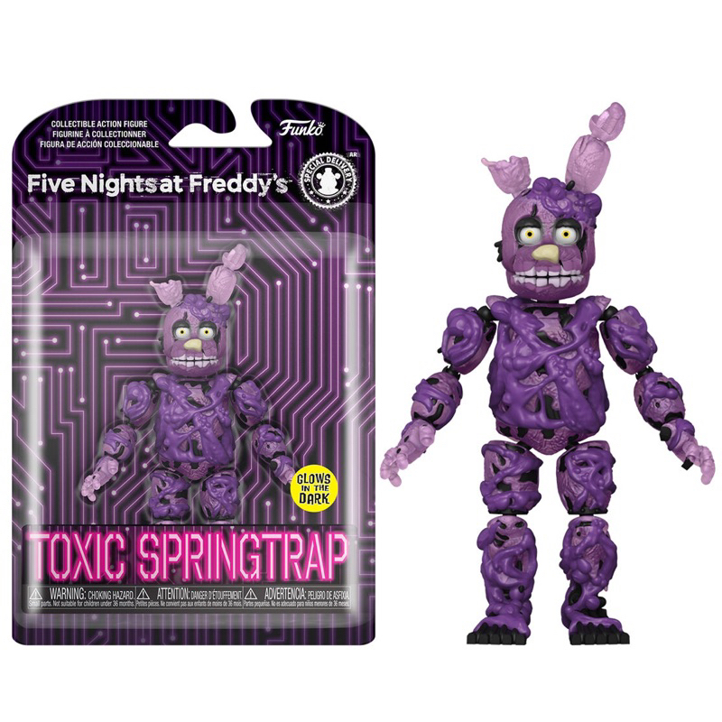 美國Funko Five Nights At Freddy's佛萊迪五夜驚魂Toxic Springtrap公仔FNAF