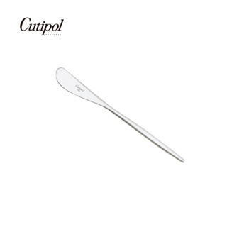 【Cutipol】MOON系列-霧銀不鏽鋼-17cm奶油刀 葡萄牙手工餐具