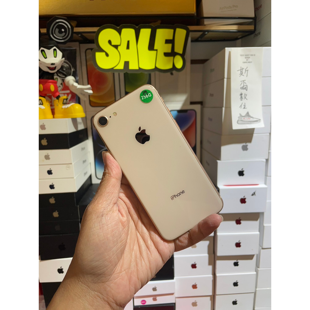 【外觀佳 機況佳】Apple iPhone 8 256GB 金 4.7 吋 I8 現貨  有實體店面 可面交 2254