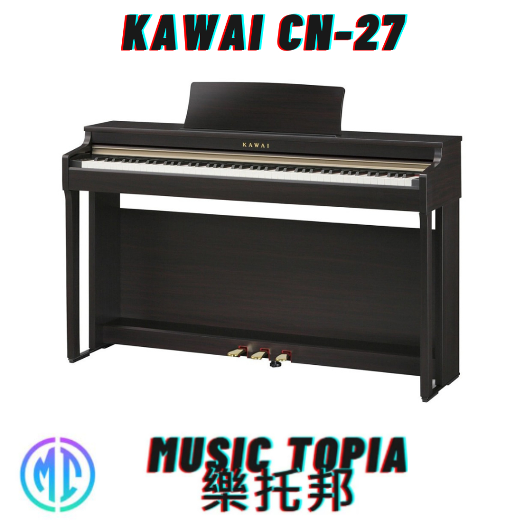 【 Kawai CN-27 】 全新原廠公司貨 現貨免運 cn27 cn 27 88鍵 數位鋼琴 電鋼琴