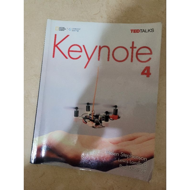 TEDTALKS keynote 4 課本
