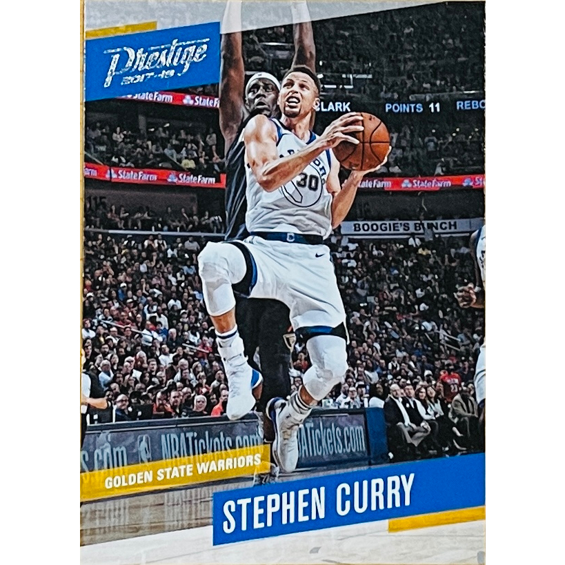 STEPHEN CURRY NBA 2017-18 PANINI PRESTIGE #141 勇士隊 籃球卡