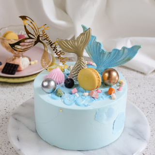 【PATIO 帕堤歐】夢幻國度 生日蛋糕 生日 禮物 香草布丁 蛋糕 美人魚蛋糕 造型蛋糕
