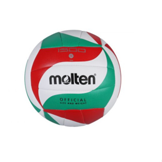 MOLTEN #5 合成皮排球-訓練 5號球 白紅綠 V5M1500 【S.E運動】