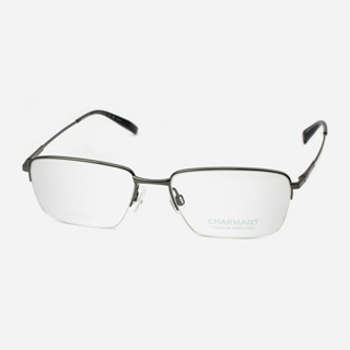 CHARMANT CH10384 夏蒙眼鏡｜商務斯文B鈦半框眼鏡 男生品牌眼鏡框【幸子眼鏡】