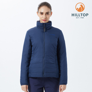 【HILLTOP山頂鳥】PRIMALOFT® Winter 女款保暖科技棉外套 深藍｜PH22XFX4ECE2