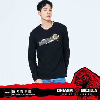 BLUE WAY 鬼洗 ONIARAI - 限量聯名 哥吉拉城市長TEE