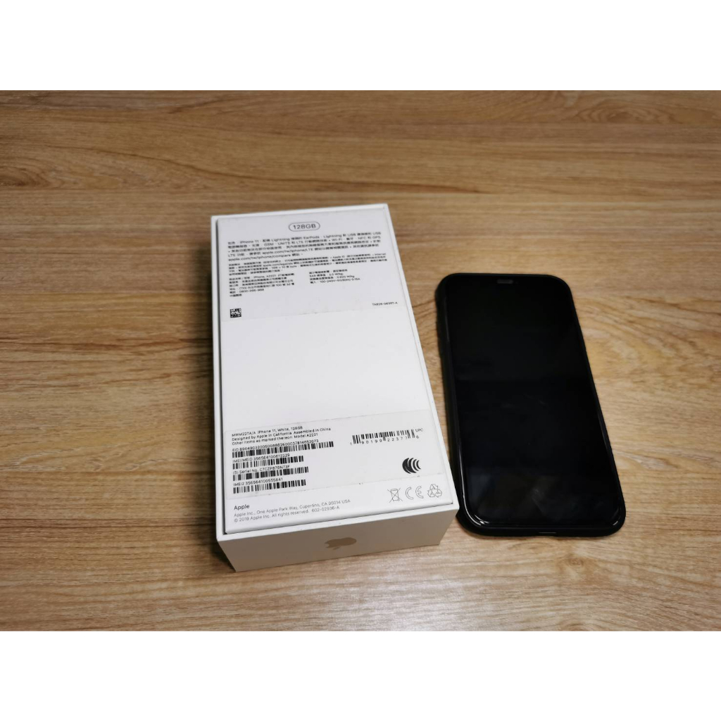 【特價】APPLE IPHONE 11 128GB 白色 電池76% 無線充電故障