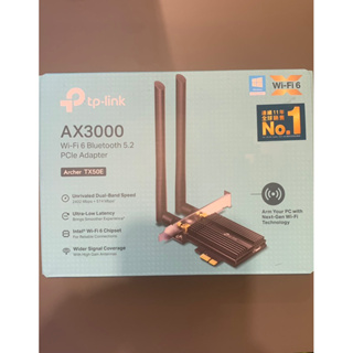 TP-Link 無線網卡 Archer TX50E AX3000 WiFi6 雙頻 藍牙5.2PCIe