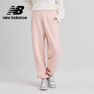 【New Balance】 NB 鬆緊縮口長褲_女性_嫩粉色_AWP33552OUK