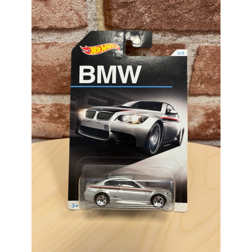 米妃兔㊣Hot Wheels 風火輪 BMW M3 小汽車 模型車 銀色 跑車 經典寶馬 收藏系列 E92