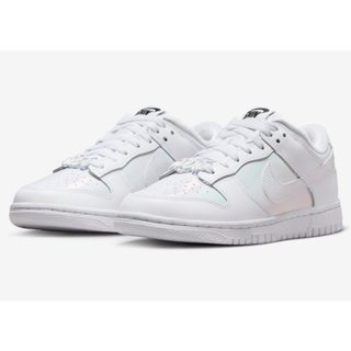【EAT-SHOE】NIKE DUNK LOW SE JUST DO IT 全白 反勾 FD8683-100 女鞋
