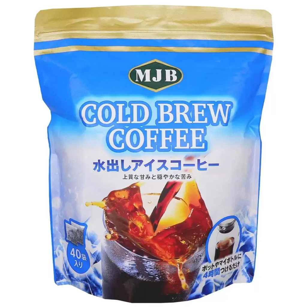 costco 好市多 代購 MJB 冷泡咖啡濾泡包 冰咖啡 冰拿鐵 黑咖啡 18gX40包