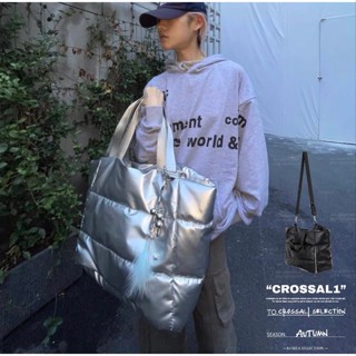 【CROSSAL1】現貨)韓國🇰🇷 Raucohouse大容量雲朵包 雲朵包 大容量 旅行包 Y2K 側揹包 包包
