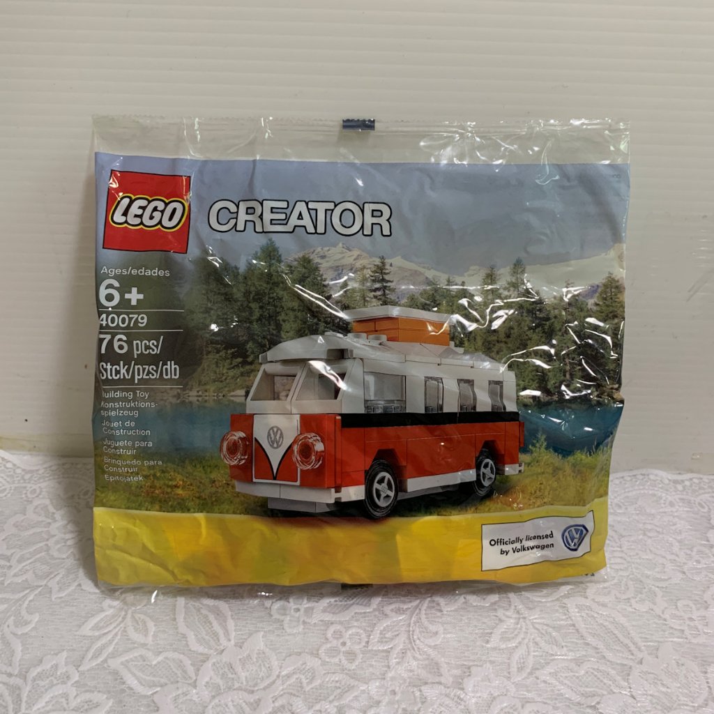 全新未拆現貨 LEGO Polybag 40079 Mini VW T1 Camper Van 迷你福斯露營車 (絕版)