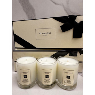 台灣專櫃公司貨JO MALONE65g香氛蠟燭/青檸羅勒與柑橘蠟燭65G/英國梨與小蒼蘭蠟燭65G/牡丹與胭紅麂絨蠟燭