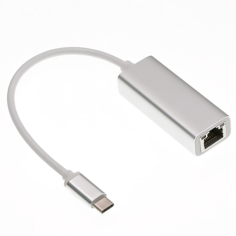 易控王 USB Type-C 3.1 外接有線網路卡 - USB3.0 轉 RJ45 (40-725-02)