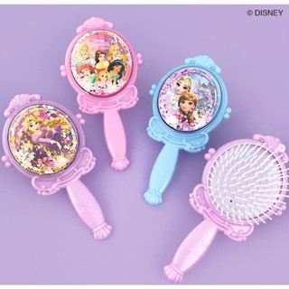 【現貨-日本粧美堂】迪士尼公主 兒童氣墊梳 兒童梳子 梳子 米妮