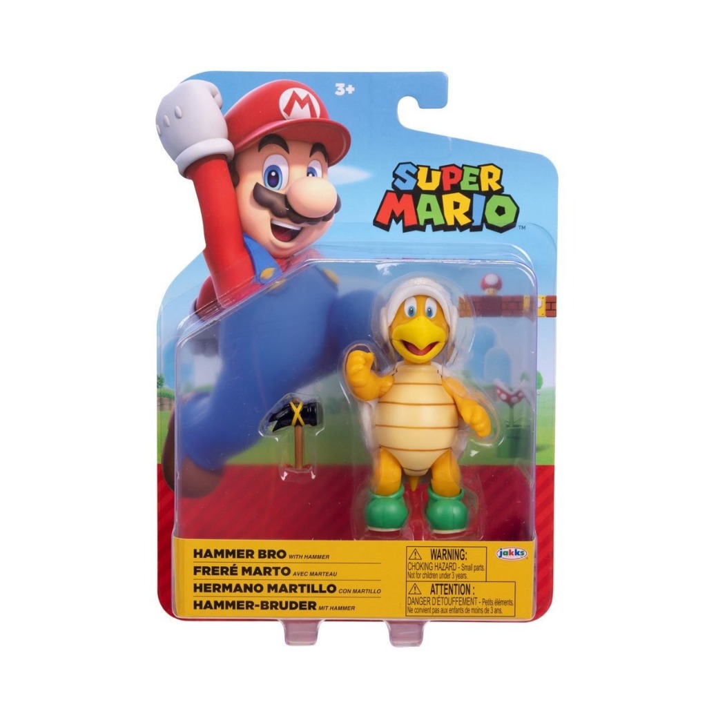 🔥成品潮玩🔥 JAKKS Nintendo 任天堂 Super Mario 超級瑪利歐: 4吋公仔 HAMMER BRO