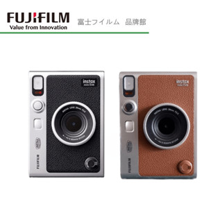 FUJIFILM 富士 instax mini Evo 拍立得 黑色/棕色 鈦金/鈦銀(90週年限量版) 公司貨