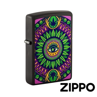 ZIPPO 樹葉之眼煤油防風打火機 48583 美國設計 客製化 終身保固 官方旗艦