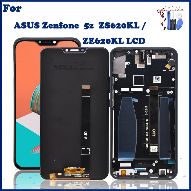 台灣現貨發貨 ASUS ZE620KL ZS620KL X00QD X01RD 帶框 液晶 面板 總成  維修專用