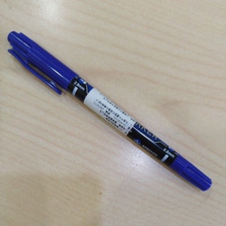 MG 藍雙頭記號筆 雙頭 記號筆 藍色 麥克筆 雙頭 奇異筆 2.8mm 奇異筆 0.8mm 細奇異筆 改改